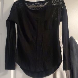 Express Lace Top Blouse